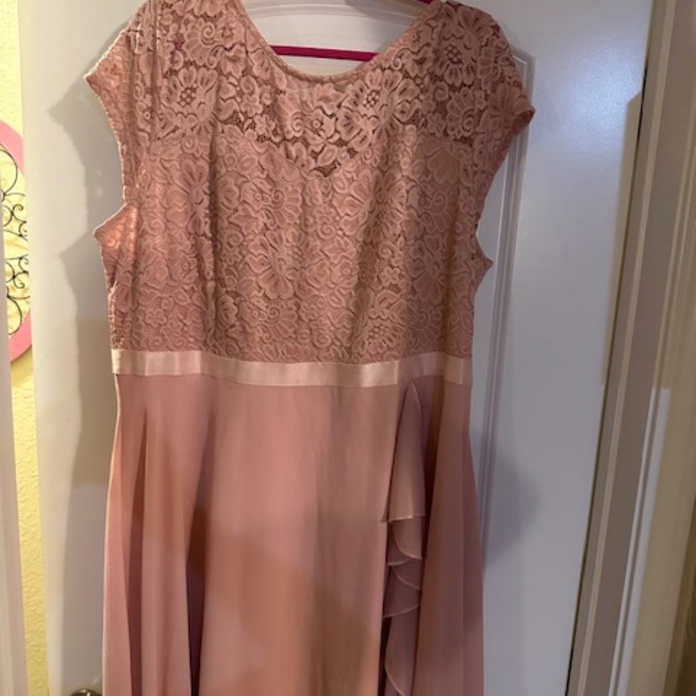 Pale pink dress